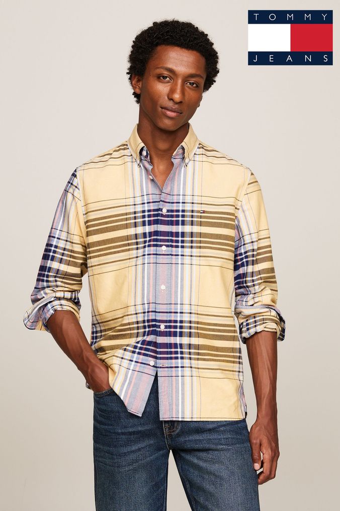 Yellow Mens Shirts Yellow Shirts for Men Next Official Site
