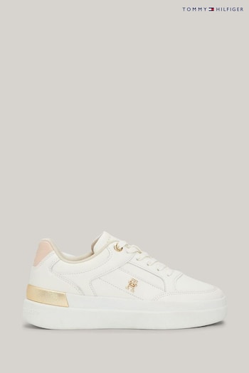 Tommy Hilfiger Lux Hardware Court Trainers (E32082) | £120