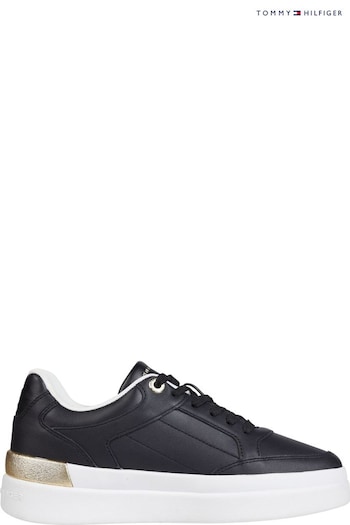 Tommy Hilfiger Lux Hardware Court Trainers (E32087) | £120