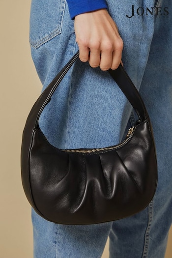 Jones Bootmaker Windsor Leather Black Handbag (E33002) | £89