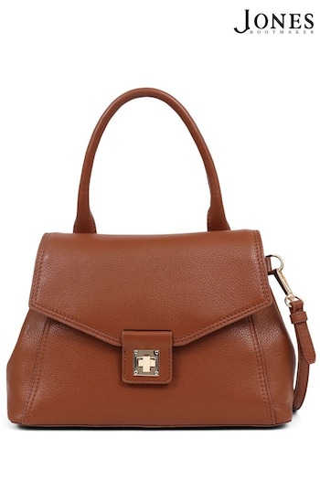 Jones Bootmaker Vanya Leather Brown Handbag (E33005) | £99