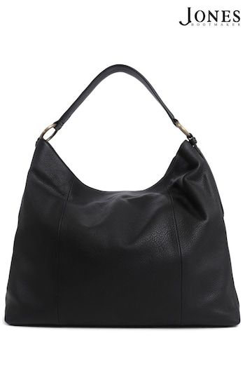 Jones Bootmaker Violetta Leather Shoulder Black Bag (E33006) | £99