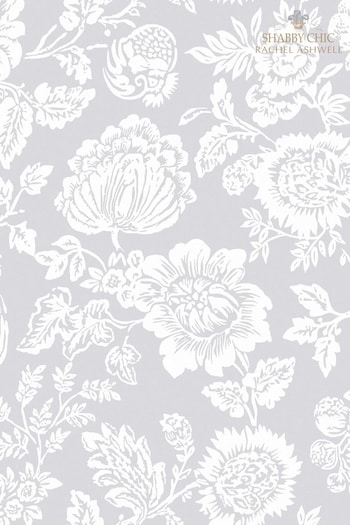Shabby Chic by Rachel Ashwell® Grey Stipple A4 Wallpaper Sample (E33047) | £1