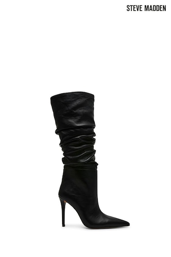 Steve Madden Schmooze Black Boots (E33249) | £170