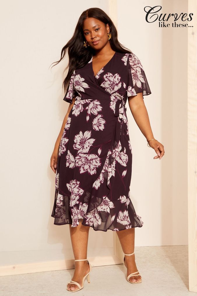 Buy Women s Curves Like These Mint Velvet Wrap Dresses Online ParallaxShops