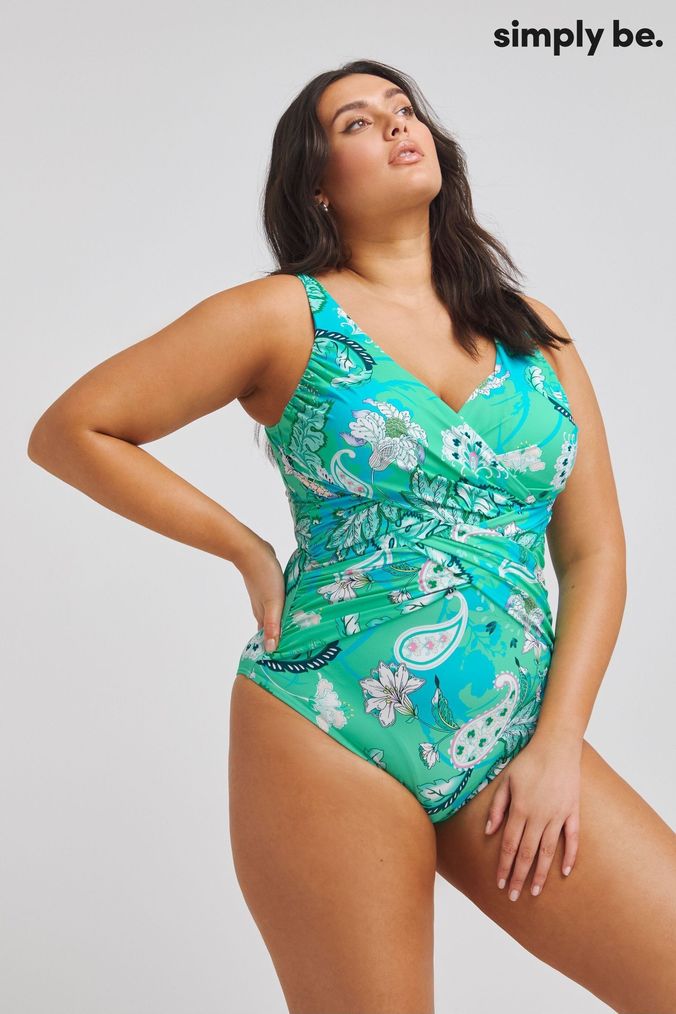 Buy Women s Simply Be Swimwear Online Next UK