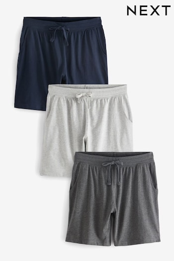 Navy Blue/Grey Shorts 3 Pack (E36554) | £34
