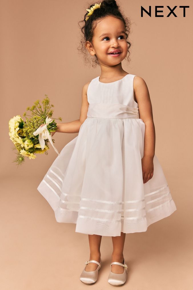Cream flower girl dresses uk shop