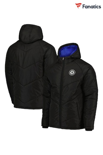 Fanatics Chelsea Core Padded Black Coat (E39673) | £70
