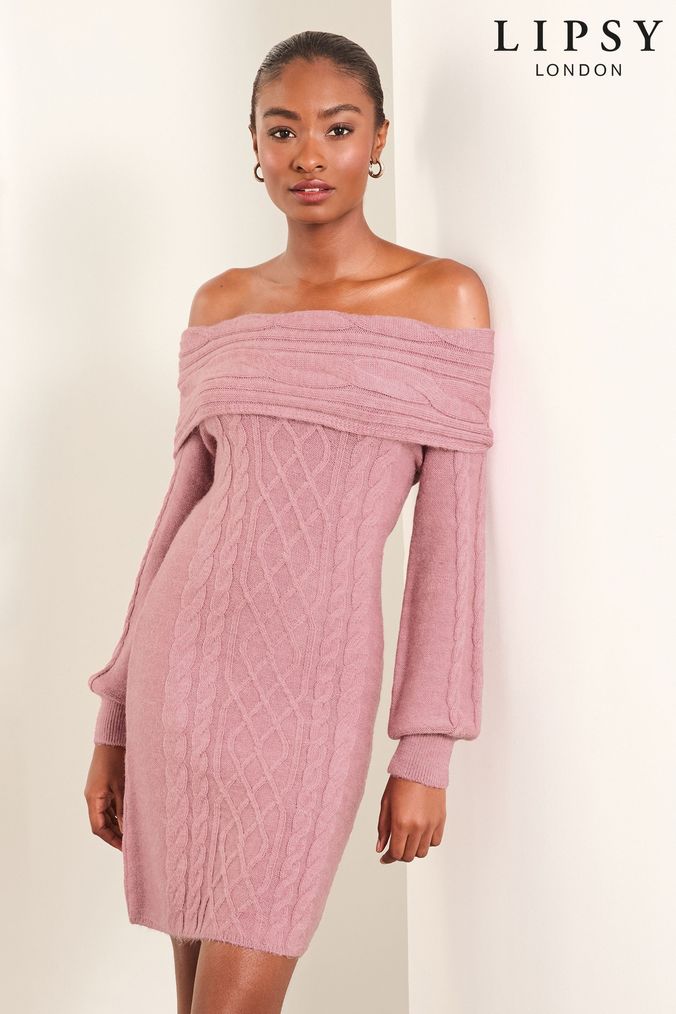 Casual dress pink sale