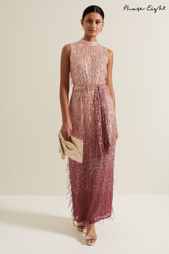 Blush pink maxi dresses uk outlet