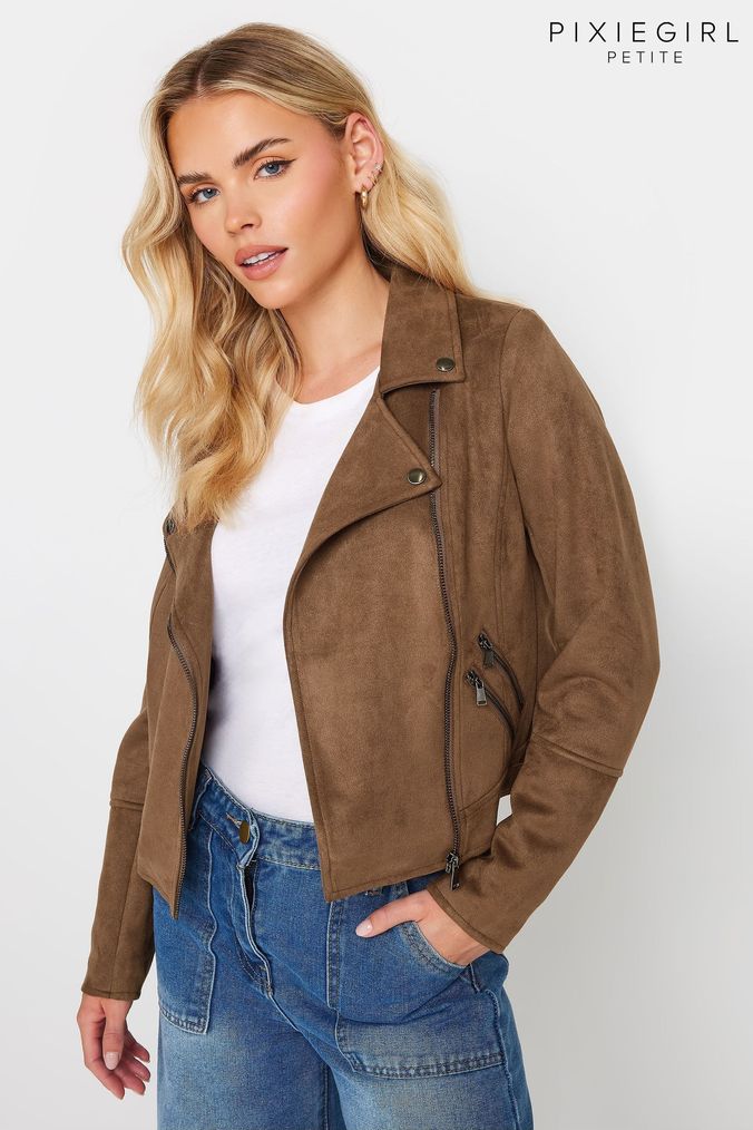 Womens Suede Jackets Black Tan Green Suede Jackets Next UK
