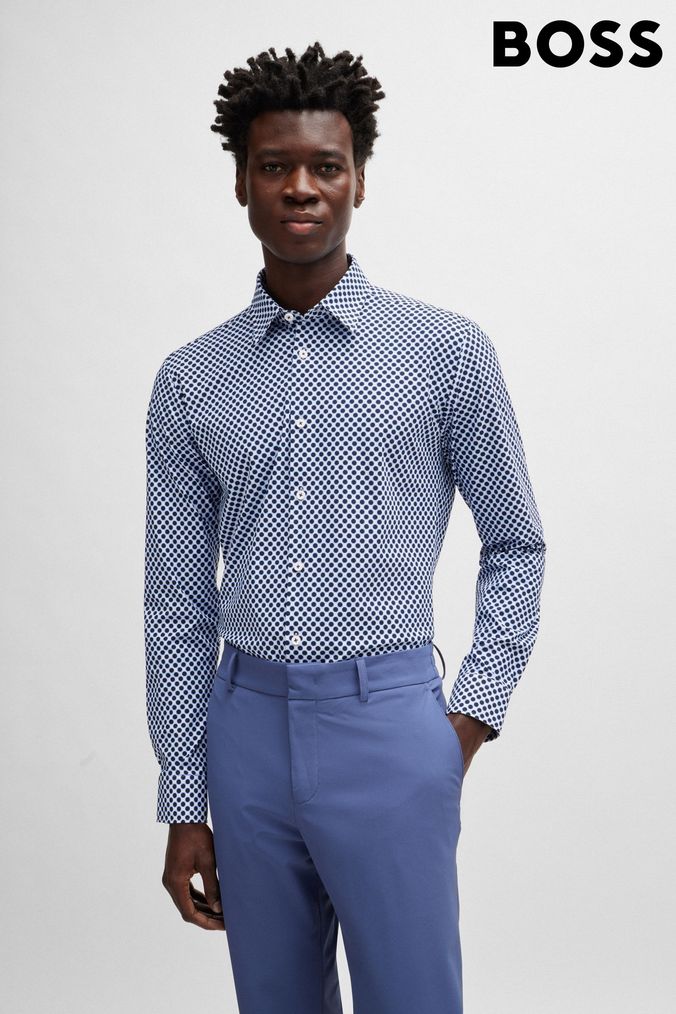 Boss casual shirts shop