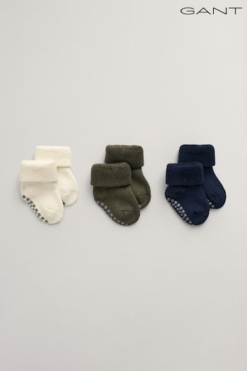 GANT Green tees Socks 3 Pack (E41847) | £16