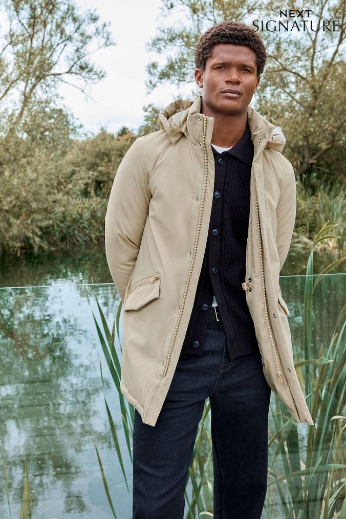 Mens Natural Coats Next Official Site