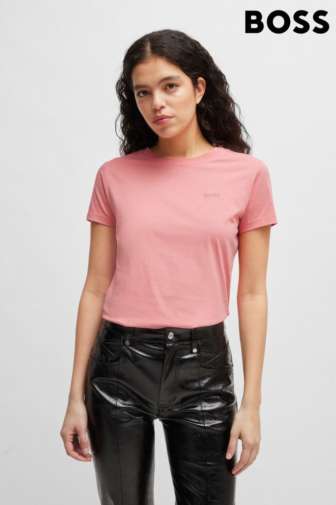 Pink boss t shirt top