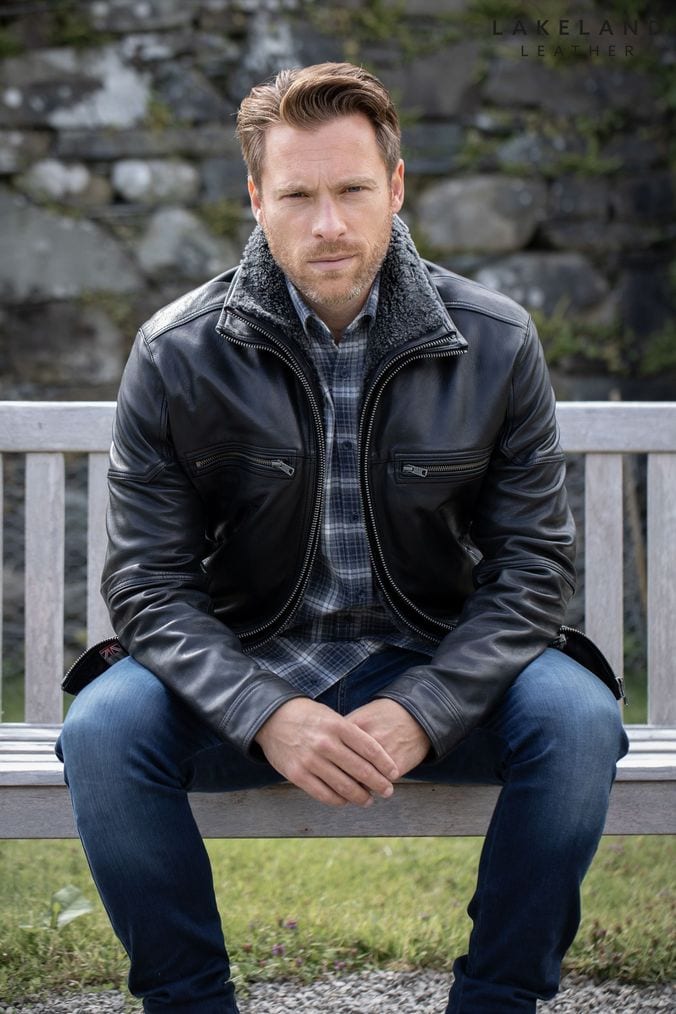 Buy Men s Lakeland Leather Leather Jackets Online Next UK