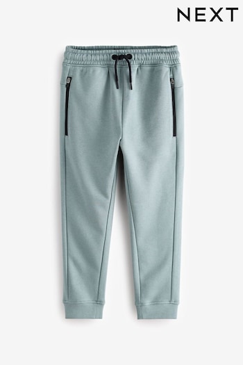 Mineral Slim Fit Zip Joggers (3-16yrs) (E43395) | £11 - £18