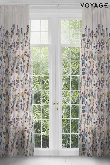 Voyage Maison Ironstone Arley Floral Pencil Pleat Curtains (E43592) | £220