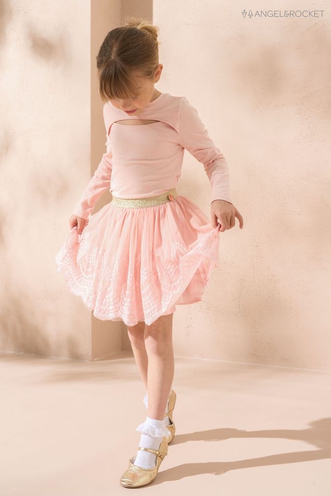 Buy Girls Pink Tulle Mesh Shortsandskirts Online Next UK