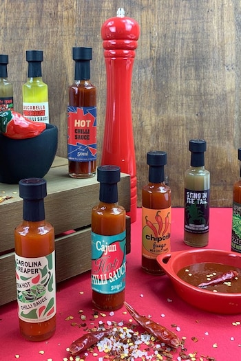 Kimm & Miller 10 Chilli Sauces (E47216) | £18