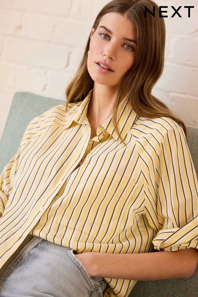Next ladies yellow tops top