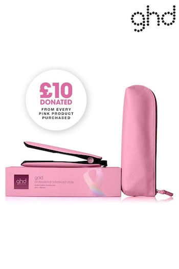 ghd Gold Limited Edition Hair Straightener Fondant Pink Charity Edition (E47991) | £189