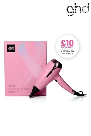 ghd Helios Limited Edition Hair Dryer Fondant Pink Charity Edition (E47992) | £179