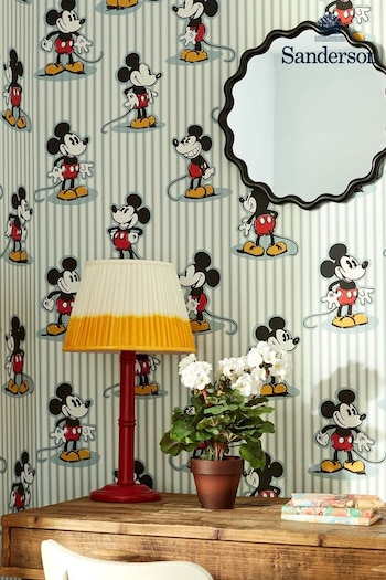 Sanderson Peanut Mickey Stripe Wallpaper (E48962) | £119