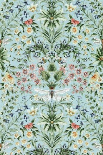 Clarke and Clarke Seaglass Mirabell Wallpaper (E48971) | £60