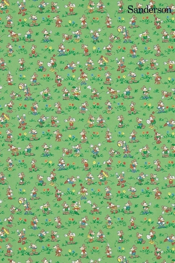 Sanderson Gumball Green Mickey and Minnie Wallpaper (E49033) | £119