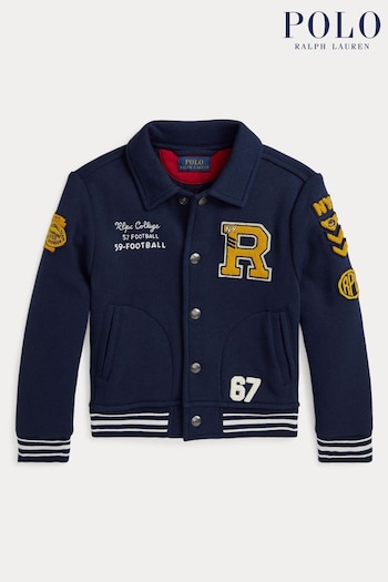 Polo Ralph Lauren Boys Sports Varsity Baseball Jacket (E49599) | £149