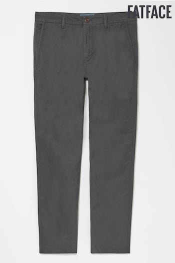 Fathoodie Grey Charcoal Modern Coastal Chinos (E50024) | £49.50