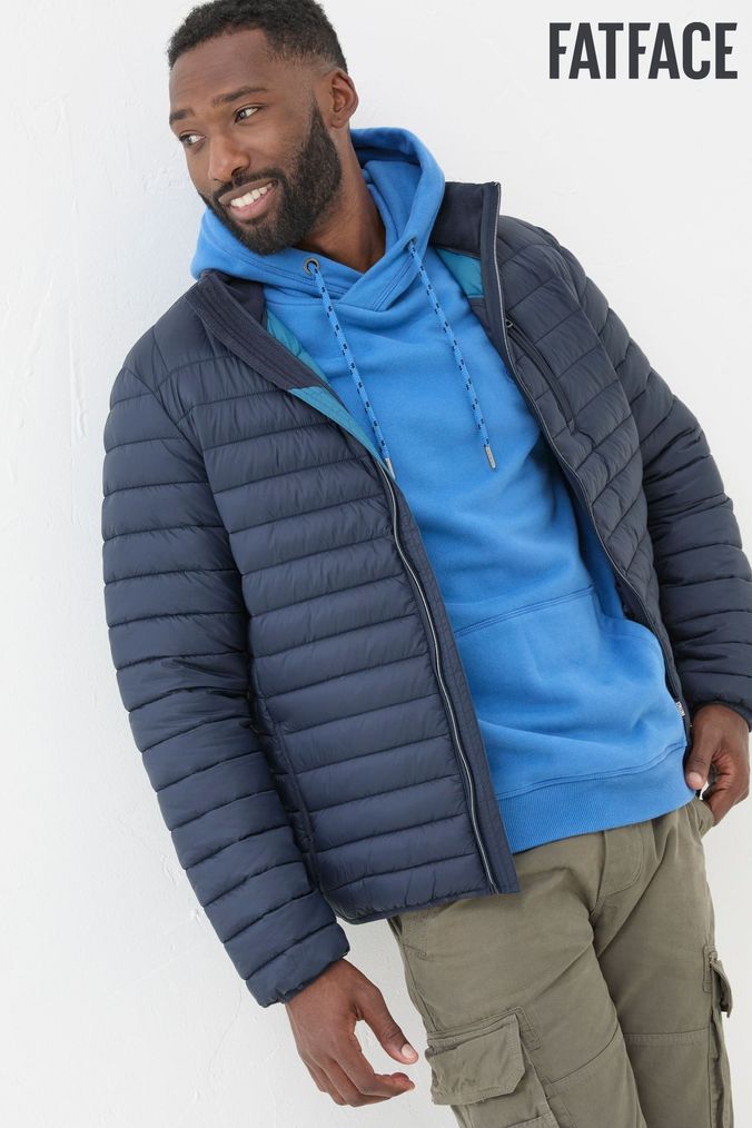 Buy Men s Blue Tall Jackets Online Next UK