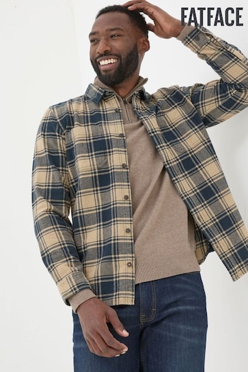 FatFace Blake Blue Buffalo Check Shirt (E50153) | £49.50