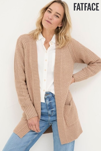 FatFace Hannah Natural Cardigan (E50169) | £54