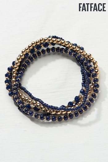 FatFace Blue Multi Stretch Bracelet (E50199) | £13