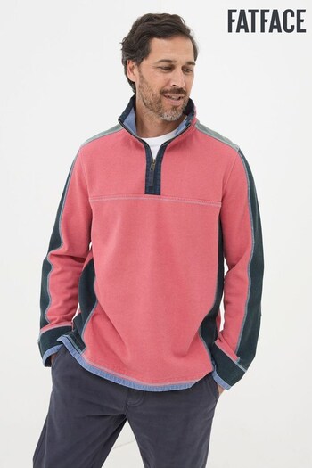 FatFace Airlie Pink Panel Sweatshirt (E50234) | £60