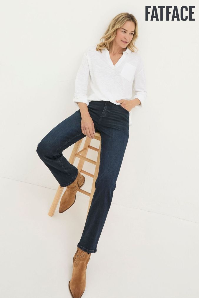 Next ladies straight leg jeans hot sale