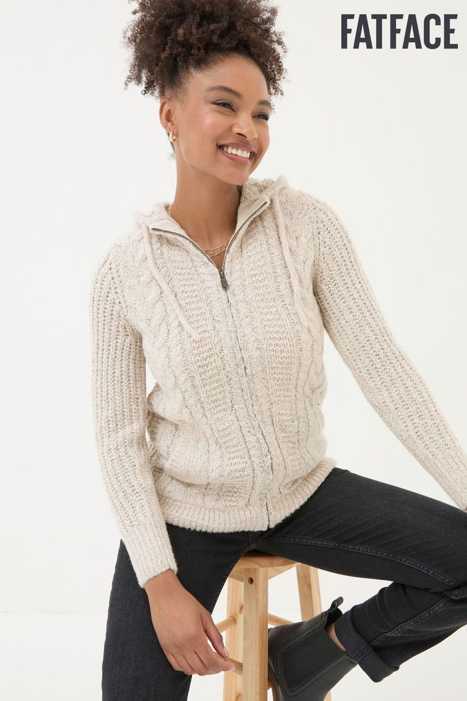 FatFace Women s Sweatshirts Hoodies Next Official Site