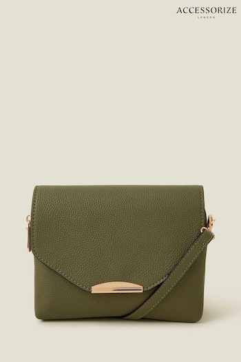 Accessorize Green Double Zip Cross-Body Bag (E51072) | £30