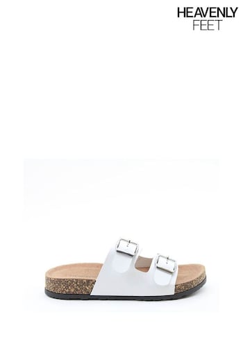 Heavenly Feet White Harmony 2 Sandals sandals (E51150) | £22