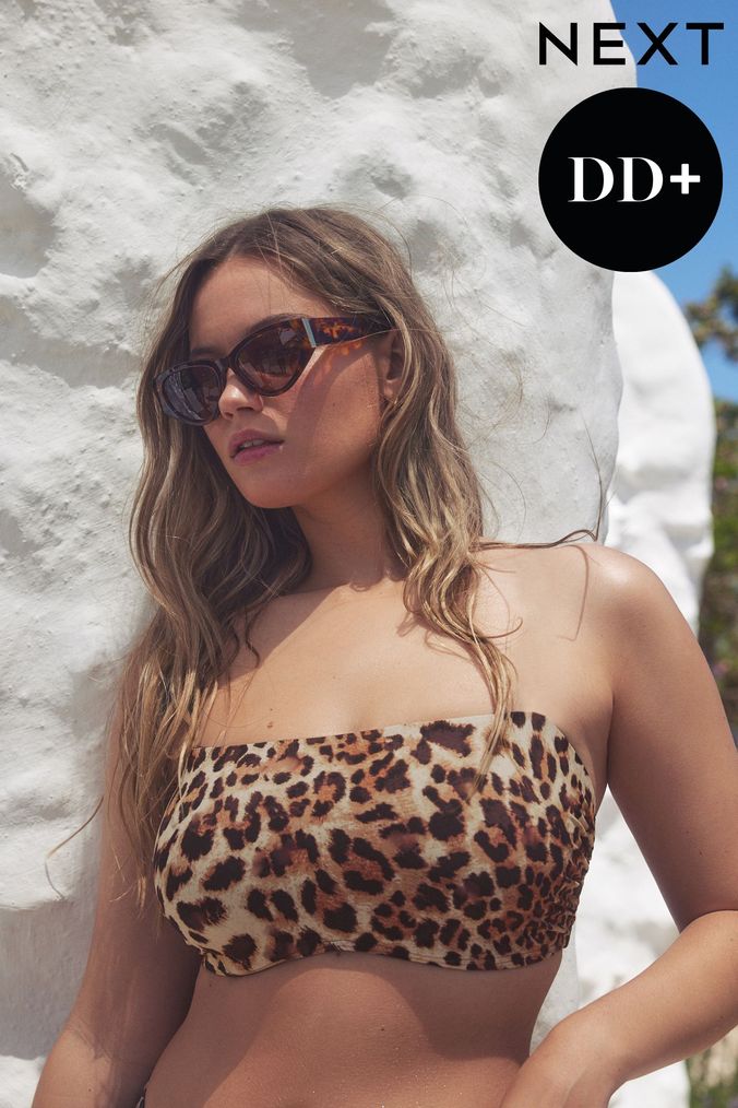 Next leopard print bikini discount