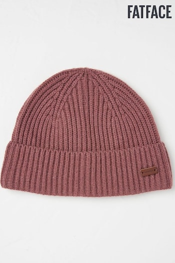 FatFace Pink Fisherman Beanie (E52134) | £20