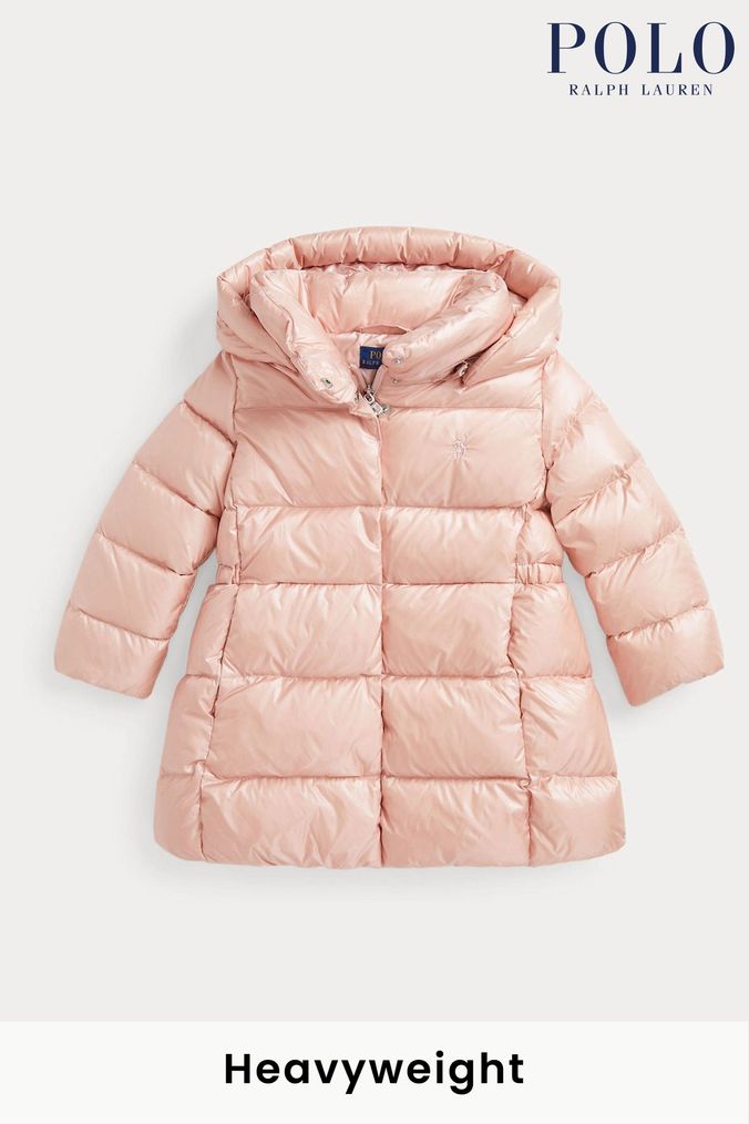 Buy Girls Polo Ralph Lauren Pink Coatsandjackets Online Next UK