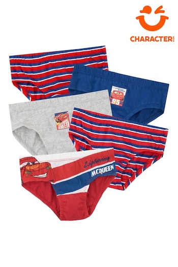 Character Red Disney Cars Underwears 5 Pack (E53350) | £13