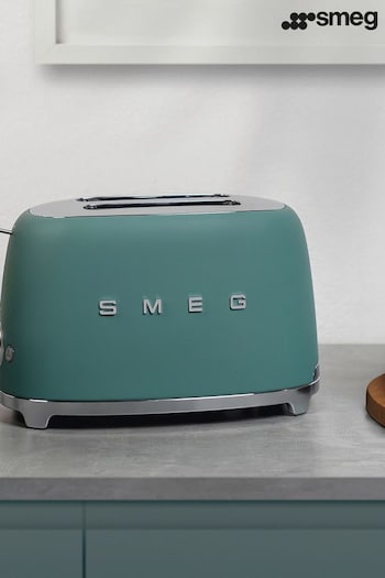 Smeg Emerald Green 2 Slice Toaster (E53414) | £190