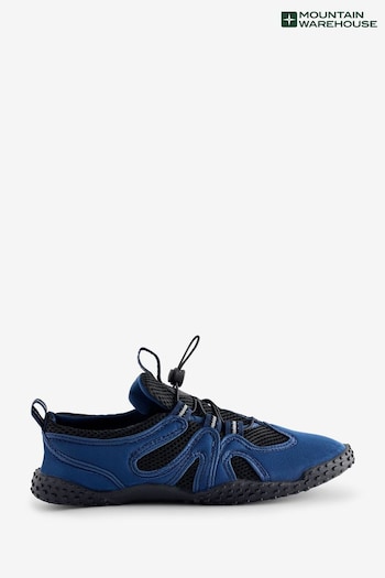 Mountain Warehouse Blue Mens Ocean Adjustable Water Shoes (E53973) | £30