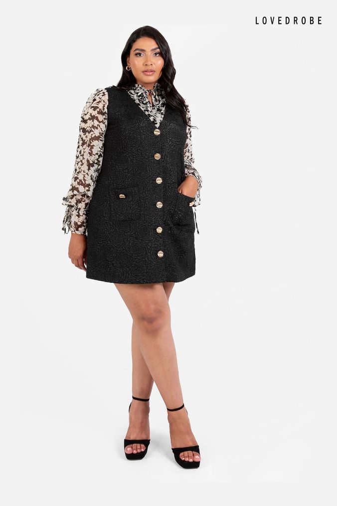 Buy Women s Black Lovedrobe Evans Floral Dresses Online ArvindShops