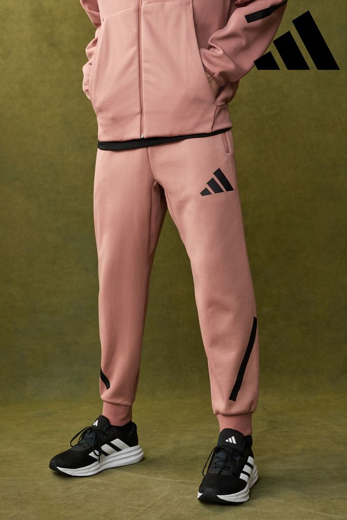Pink adidas pants mens deals